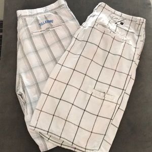 Billabong and O’Neil Shorts